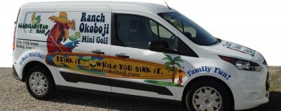 printed decals, print and cut decals, vehicle wraps, decal installation, wrap installation, van wrap