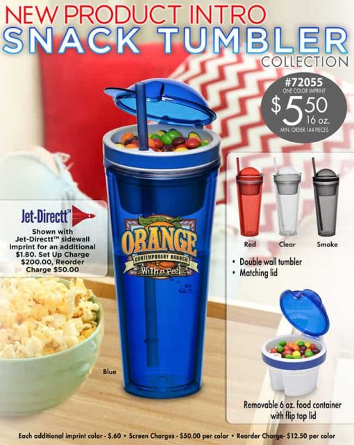 Snack Tumbler 72-144 qty.