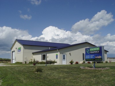 Okoboji Graphics design studio building