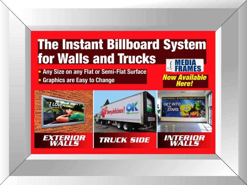 Non-Fabric Heavy-Duty Vinyl Single-Sided with Metal Grommets Camiones Nuevos New Trucks Extra Large 13 oz Banner 