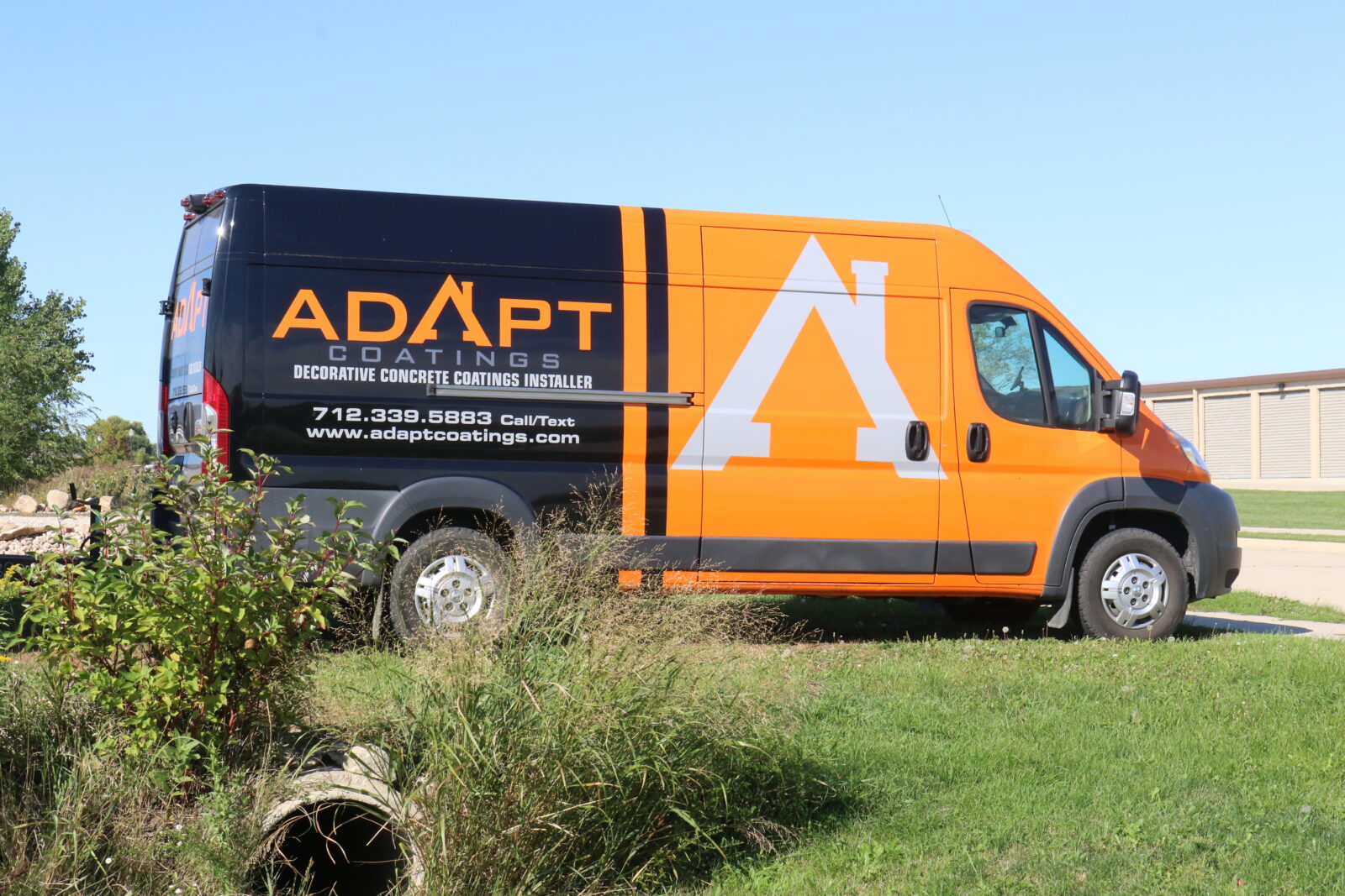 Adapt Van wrap graphics