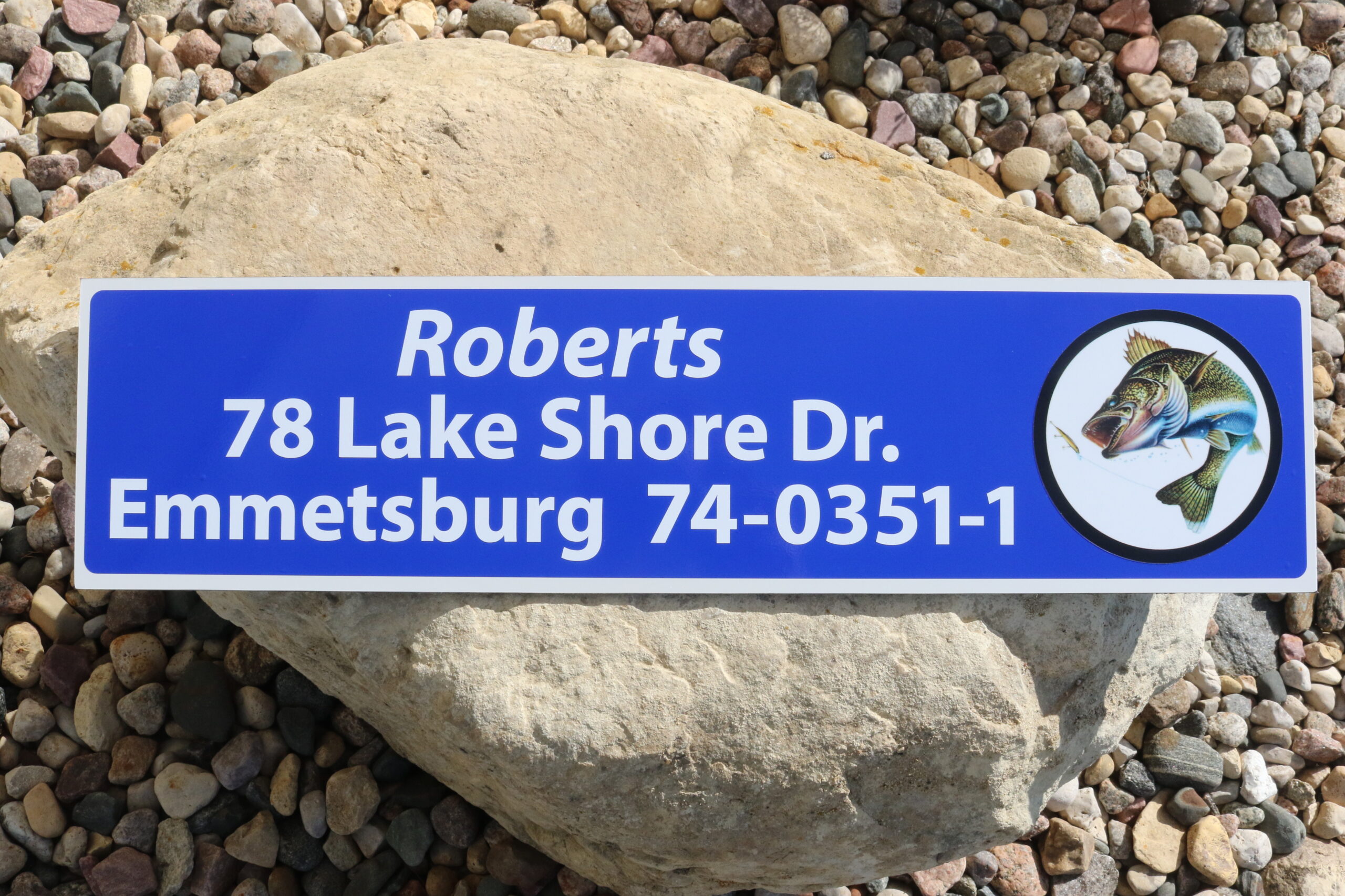 Iowa DNR Dock Signs Okoboji Graphics